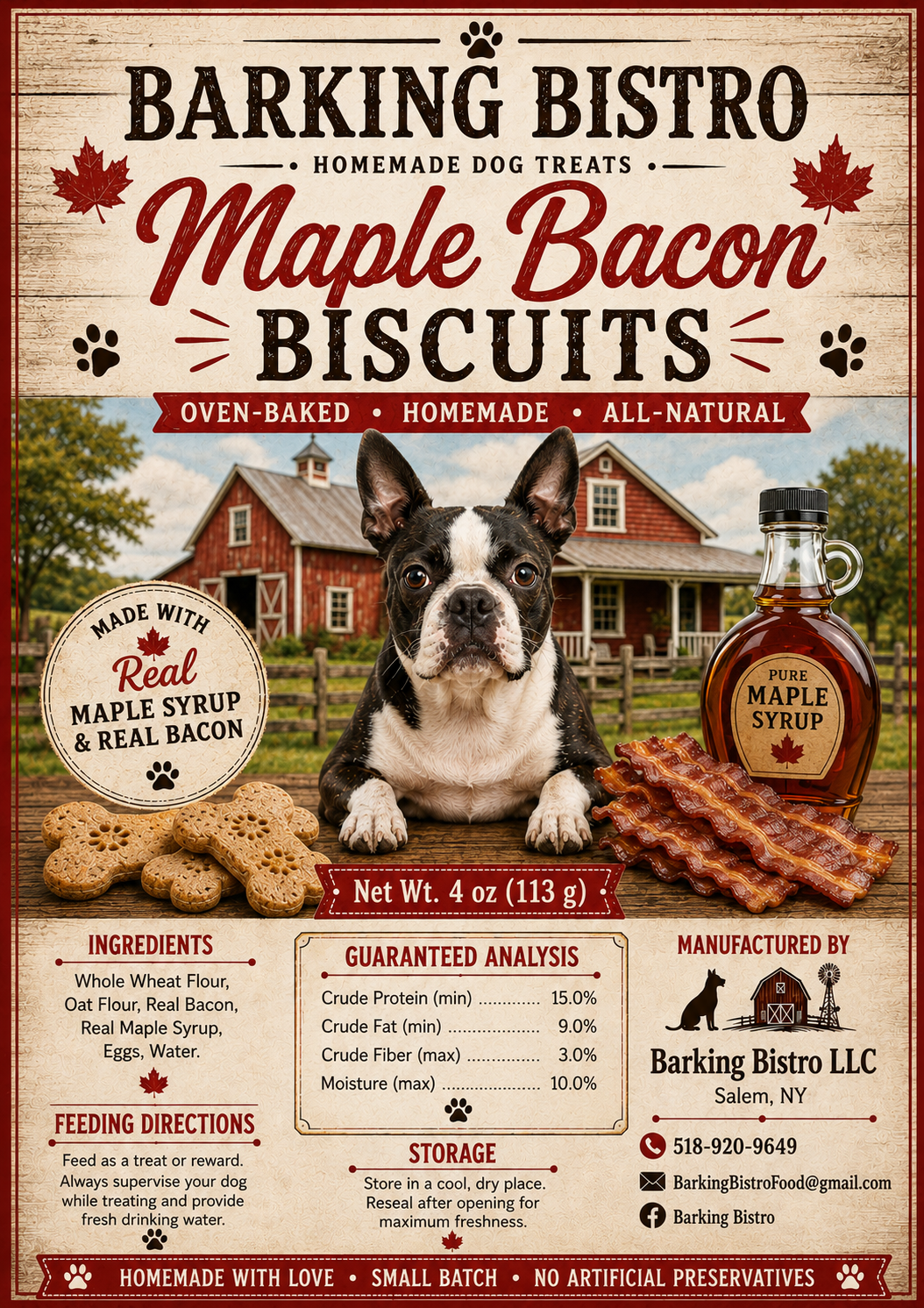 Maple Bacon Biscuits